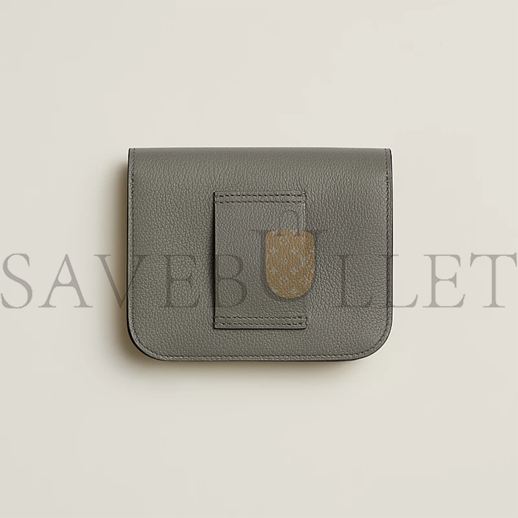 H**mes constance slim wallet h082214cc0l (12.4*10.2*3cm)